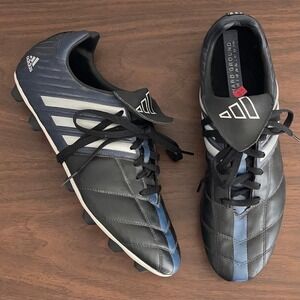 adidas X-1 TRX Firm Ground Soccer Cleats Mens 12 Black/Navy Vintage 2001 Rare